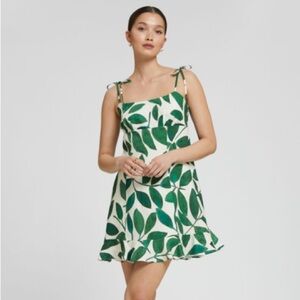 NWT & Other Stories Linen Mini Summer Dress Size S